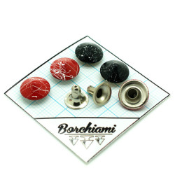 Borchia Cono Gocce di Vernice (10mm) Rivetto 2