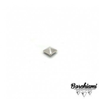 Borchia Piramide Metal (5x5mm) Rivetto